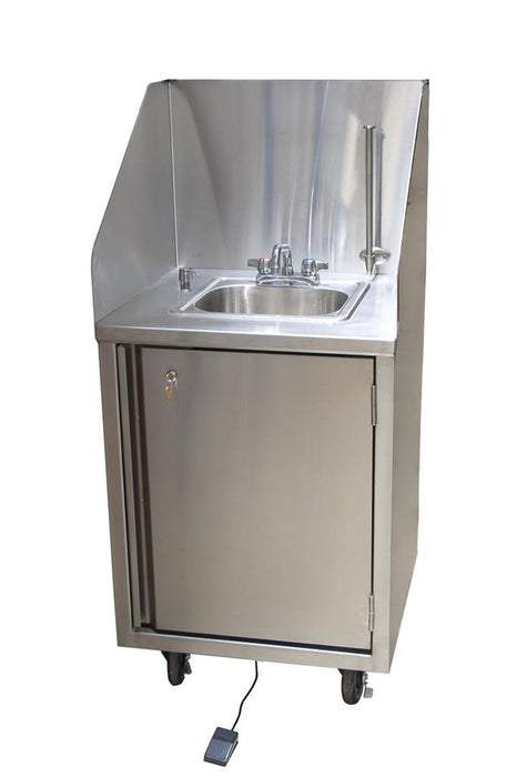 24"x24" Mobile Handwashing Sink w/4" OC-cityfoodequipment.com