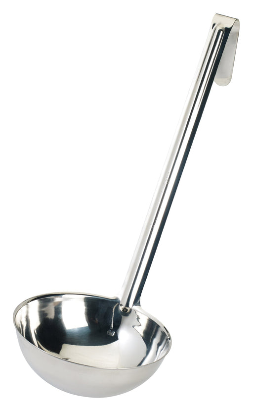 24oz Ladle, One-piece, S/S (12 Each)-cityfoodequipment.com