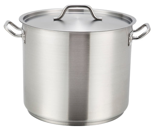 16qt S/S Stock Pot w/Cover (4 Set)-cityfoodequipment.com