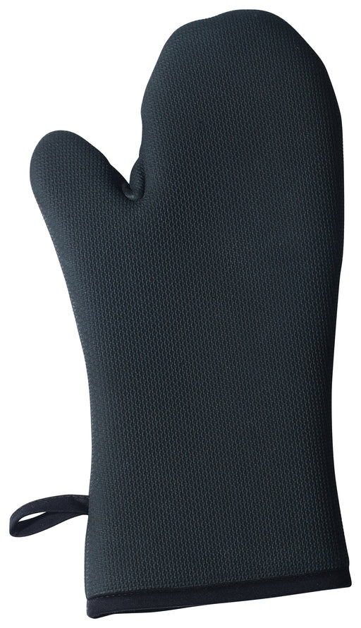 15" Oven Mitt, Neoprene, Black (12 Each)-cityfoodequipment.com