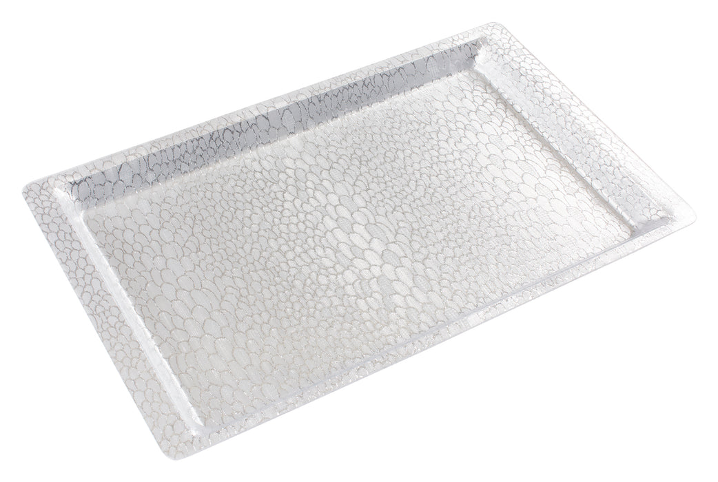 Display Tray, Silver, Acrylic (12 Each)-cityfoodequipment.com