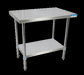 Work Table . 30"L x 18"W x 34-3/4"H . 18 ga T-304-cityfoodequipment.com