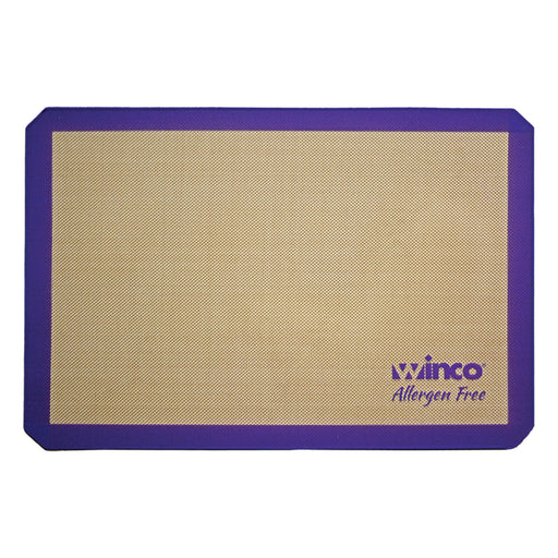 Purple Silicone Baking Mat, Full-size, 16-3/8" x 24-1/2", Allergen Free (10 Each)-cityfoodequipment.com