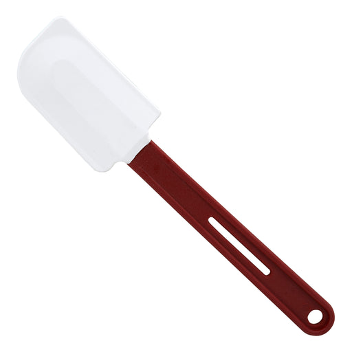 10-1/2" Silicone Scraper, Flat Blade, Heat Resistant (12 Each)-cityfoodequipment.com