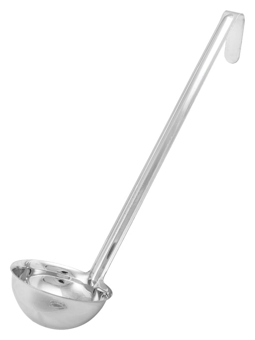 6oz Ladle, One-piece, S/S (12 Each)-cityfoodequipment.com