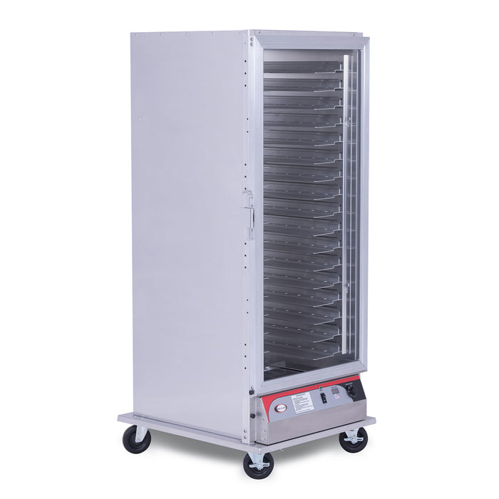 BevLes 3/4 Size Non-Insulated PICA Proofing Cabinet, in Silver-cityfoodequipment.com