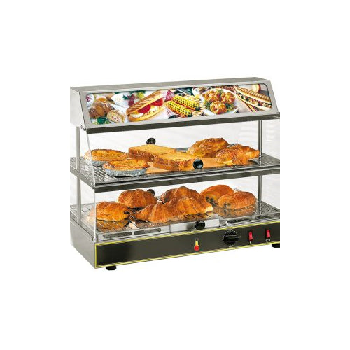 Equipex Wdl-200 Tudor Display Warmer, Countertop, (2) Shelf-cityfoodequipment.com