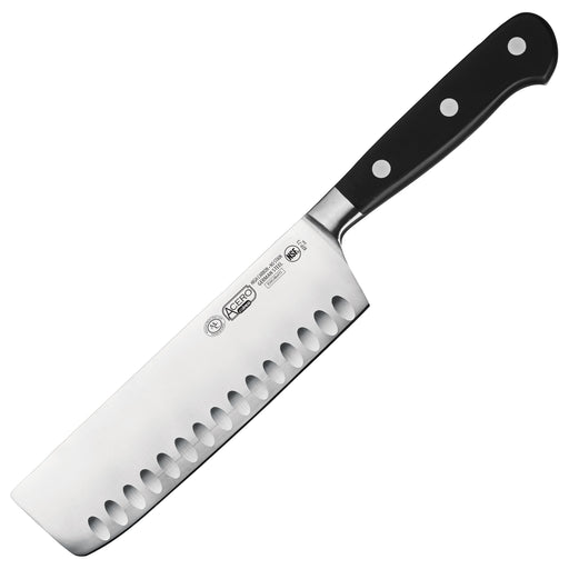 7" Nakiri Knife, Hollow Ground (6 Each)-cityfoodequipment.com