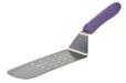 Perf Flexible Turner w/Offset, Purple PP Hdl, 8-1/4" x 2-7/8"Blade, AllergenFree (12 Each)-cityfoodequipment.com