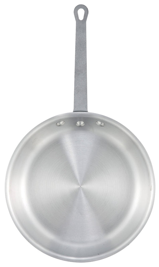 10" Alu Fry Pan, Gladiator, Natural Finish (6 Each)-cityfoodequipment.com