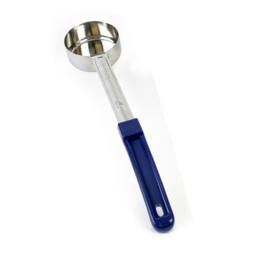 2 OZ LADOON PLASTIC 2 PC HANDLE, BLUE LOT OF 12 (Ea)-cityfoodequipment.com