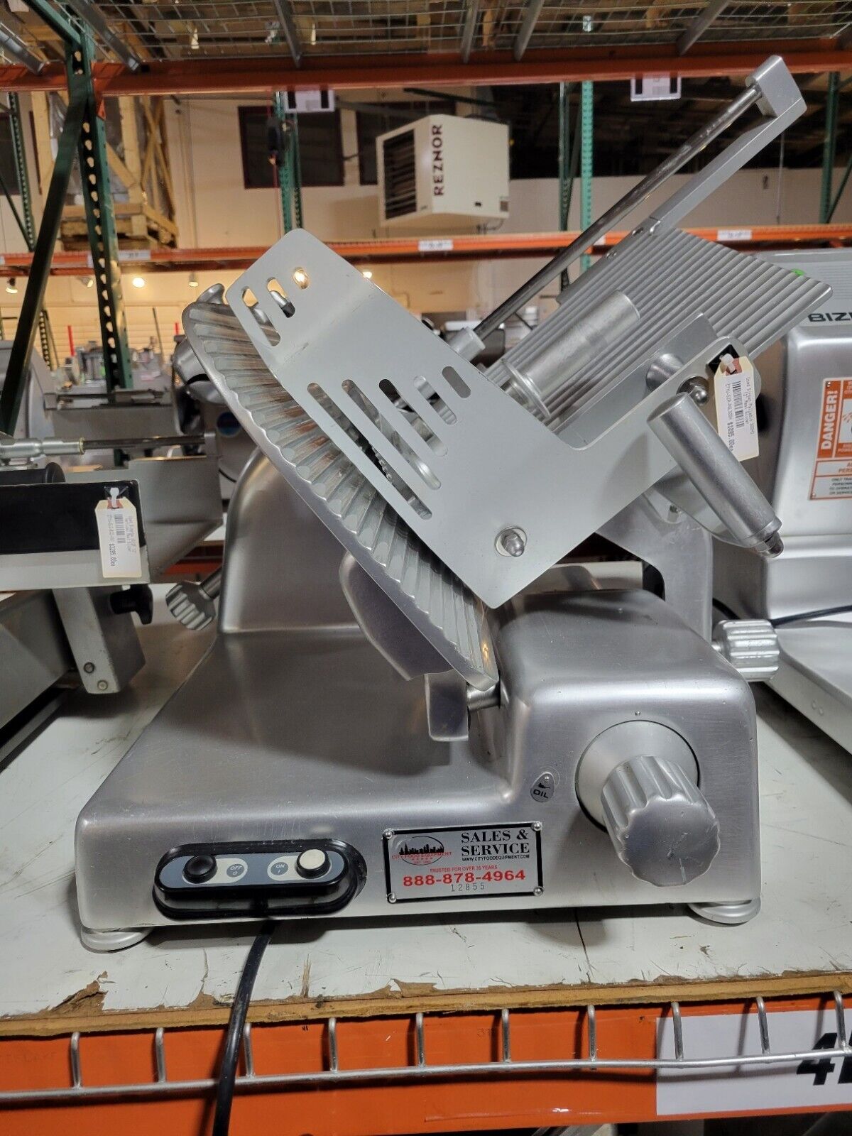 Used Hobart 1812RS Commercial Manual Deli Meat Slicer