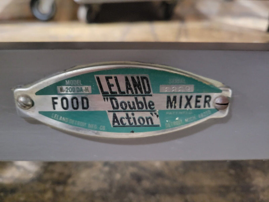 Used Leland Southwest 200DA Double Action 200 LBS. Meat Mixer, 1 Phase 120V-cityfoodequipment.com