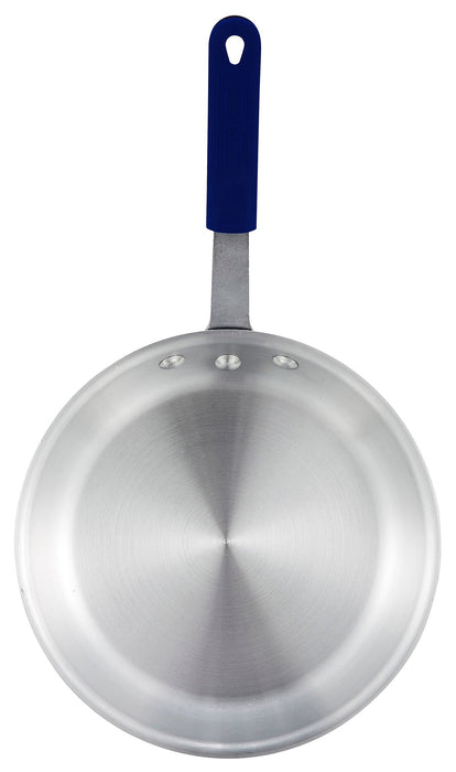 12" Alu Fry Pan w/Sleeve, Gladiator, Natural Finish (6 Each)-cityfoodequipment.com