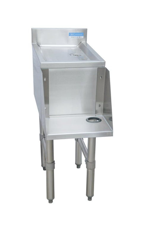 18"X18" S/S Mixing Station w/ Drainboard-cityfoodequipment.com