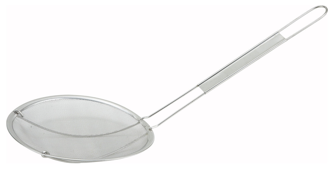 6" Single Mesh Strainer, Course, S/S (12 Each)-cityfoodequipment.com