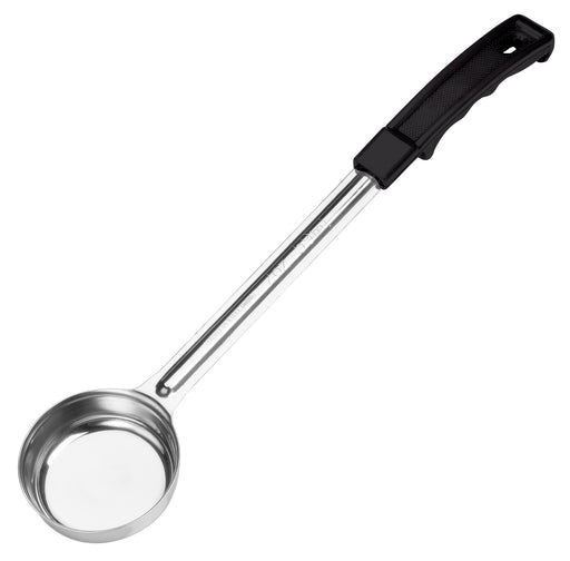 Winco Prime One-piece S/S 1oz Solid Food Portioner, Black, NSF (12 Each)-cityfoodequipment.com