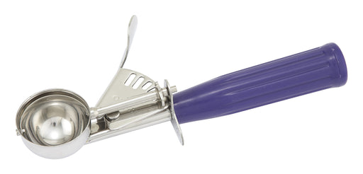 Ice Cream Disher, Size 40, Plastic Hdl, Purple (12 Each)-cityfoodequipment.com