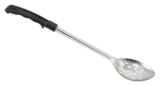 Winco Prime 15" S/S Perf Basting Spoon with Plastic Hdl, NSF (12 Each)-cityfoodequipment.com