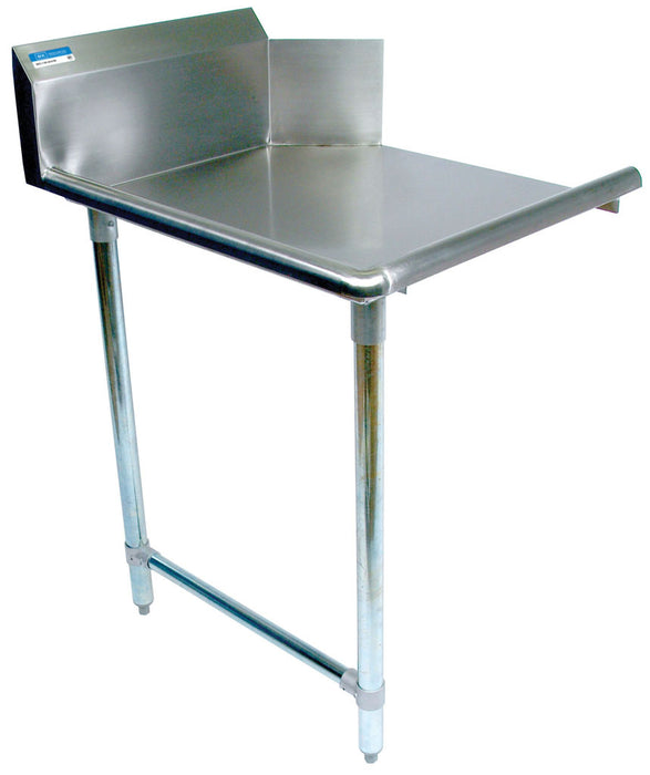 60" Clean Dishtable Left Side-cityfoodequipment.com