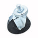 5" Hard Rubber Wheel 3/4"-10x1" Threaded Stem Swivel Caster-cityfoodequipment.com