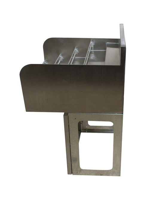 18"X12" 4 Step Liquor Display Rack w/ Base-cityfoodequipment.com