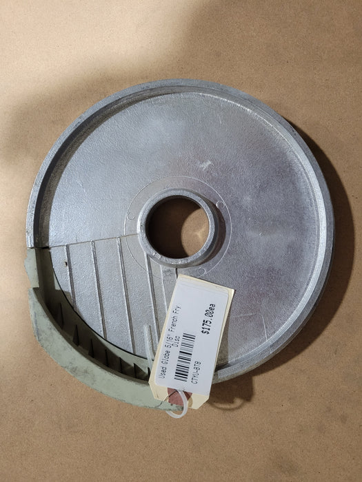 Used Globe 5/16" French Fry Disc-cityfoodequipment.com