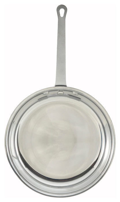 12" Alu Fry Pan, Majestic, Mirror Finish (6 Each)-cityfoodequipment.com