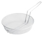 12" Breading Basket, Medium Mesh, White Plastic Coating (12 Each)-cityfoodequipment.com