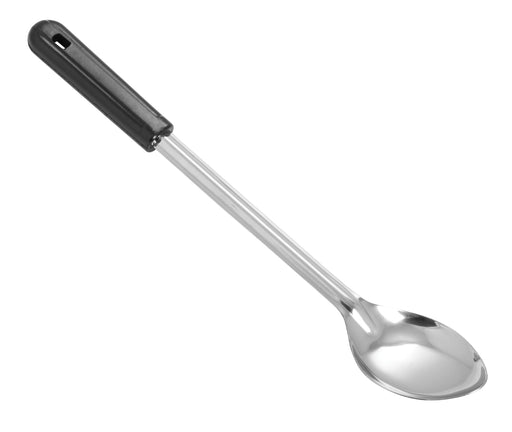 15" Solid Basting Spoon, Bakelite Hdl, S/S (12 Each)-cityfoodequipment.com