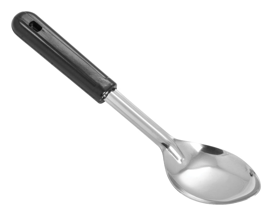 11" Solid Basting Spoon, Bakelite Hdl, S/S (12 Each)-cityfoodequipment.com