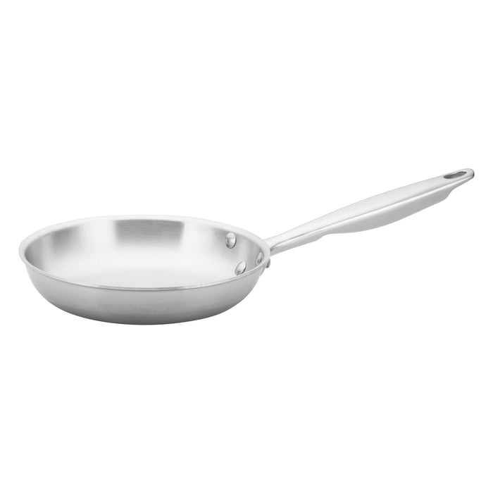 7" Triply S/S Fry Pan (6 Each)-cityfoodequipment.com