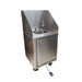 24"x24" Mobile Handwashing Sink w/Deckmount-cityfoodequipment.com