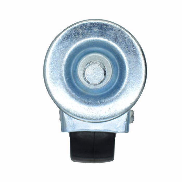 4" Polyurethane Wheel 1/2"-13x1" Threaded Stem Swivel Caster With Top Lock Brake-cityfoodequipment.com