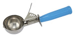 Ice Cream Disher Size 16, Plastic Hdl, Blue (12 Each)-cityfoodequipment.com