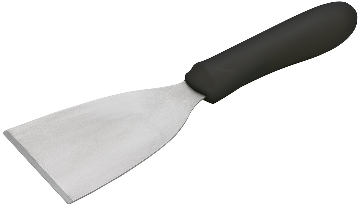 Scraper, Black PP Hdl, 4-1/2" x 3-1/8" Blade (12 Each)-cityfoodequipment.com