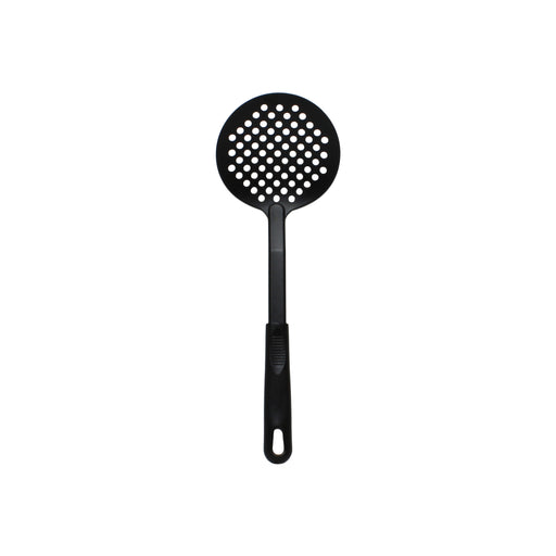 12 1/2" NYLON HEAT RESISTANT SKIMMER, BLACK, 410°F LOT OF 12 (Ea)-cityfoodequipment.com