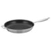 14" Triply S/S Fry Pan w/Helper Hdl, Non-stick (4 Each)-cityfoodequipment.com