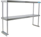 Double Overshelf 18" x 96" 18 Ga. S/S-cityfoodequipment.com