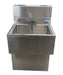 18"X48" S/S Underbar Sink w/ Left Drainboard Die Wall & SS Faucet-cityfoodequipment.com