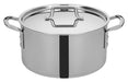 12qt Triply S/S Stock Pot w/Cover (4 Set)-cityfoodequipment.com