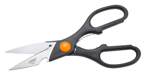 Kitchen Shears, Plastic Hdl, S/S (12 Each)-cityfoodequipment.com