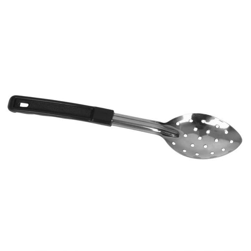 15" PERFORATED BASTING SPOON-PLASTIC HANDLE LOT OF 12 (Ea)-cityfoodequipment.com