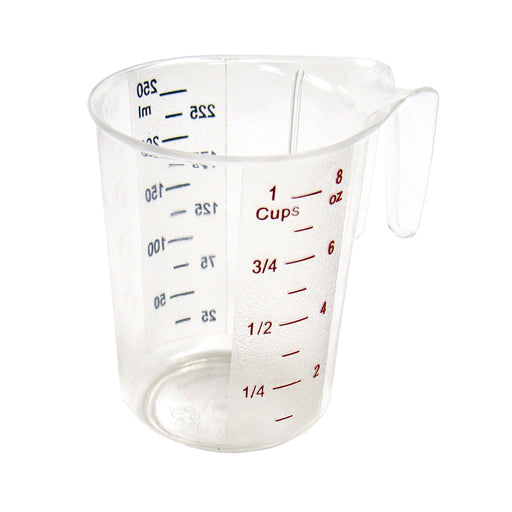 1 Cup Measuring Cup, PC, Color Graduations (6 Each)-cityfoodequipment.com