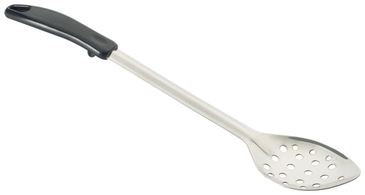 15" Perf Basting Spoon, Stop Hook Plastic Hdl, S/S (12 Each)-cityfoodequipment.com