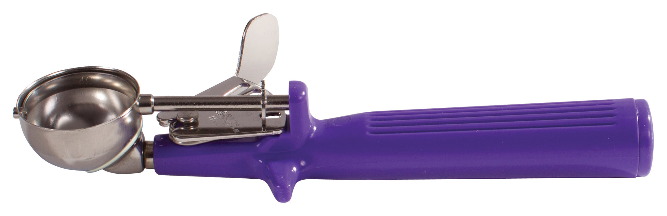 Ice Cream Disher, Size 40, One-piece Hdl, Purple (12 Each)-cityfoodequipment.com