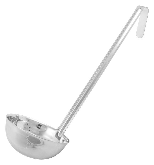 12oz Ladle, One-piece, S/S (12 Each)-cityfoodequipment.com