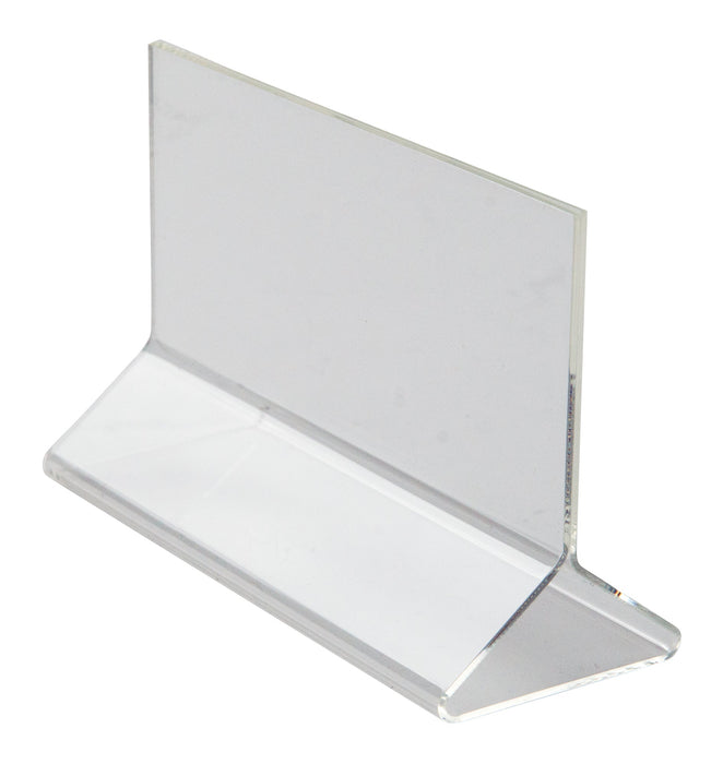 Acrylic Table Sign Holder, 5-1/2" x 3-1/2" (12 Each)-cityfoodequipment.com