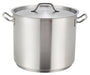 32qt S/S Stock Pot w/Cover (2 Set)-cityfoodequipment.com