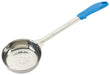 8oz Perf Food Portioner, One-piece, Blue, S/S (12 Each)-cityfoodequipment.com